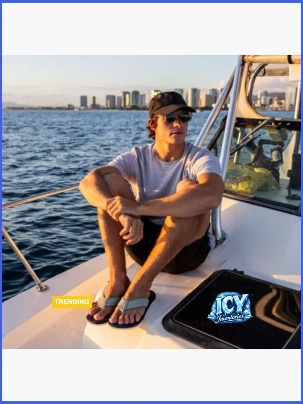 Water-Friendly Flip-Flop Sandals with Arch Support, Superior Traction for Beach